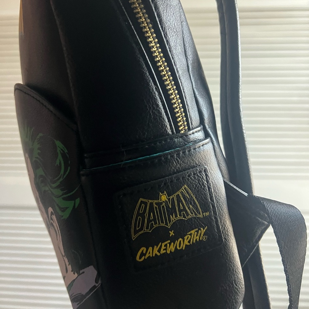 Batman Black Backpack by Cakeworthy - Picture 3 of 5